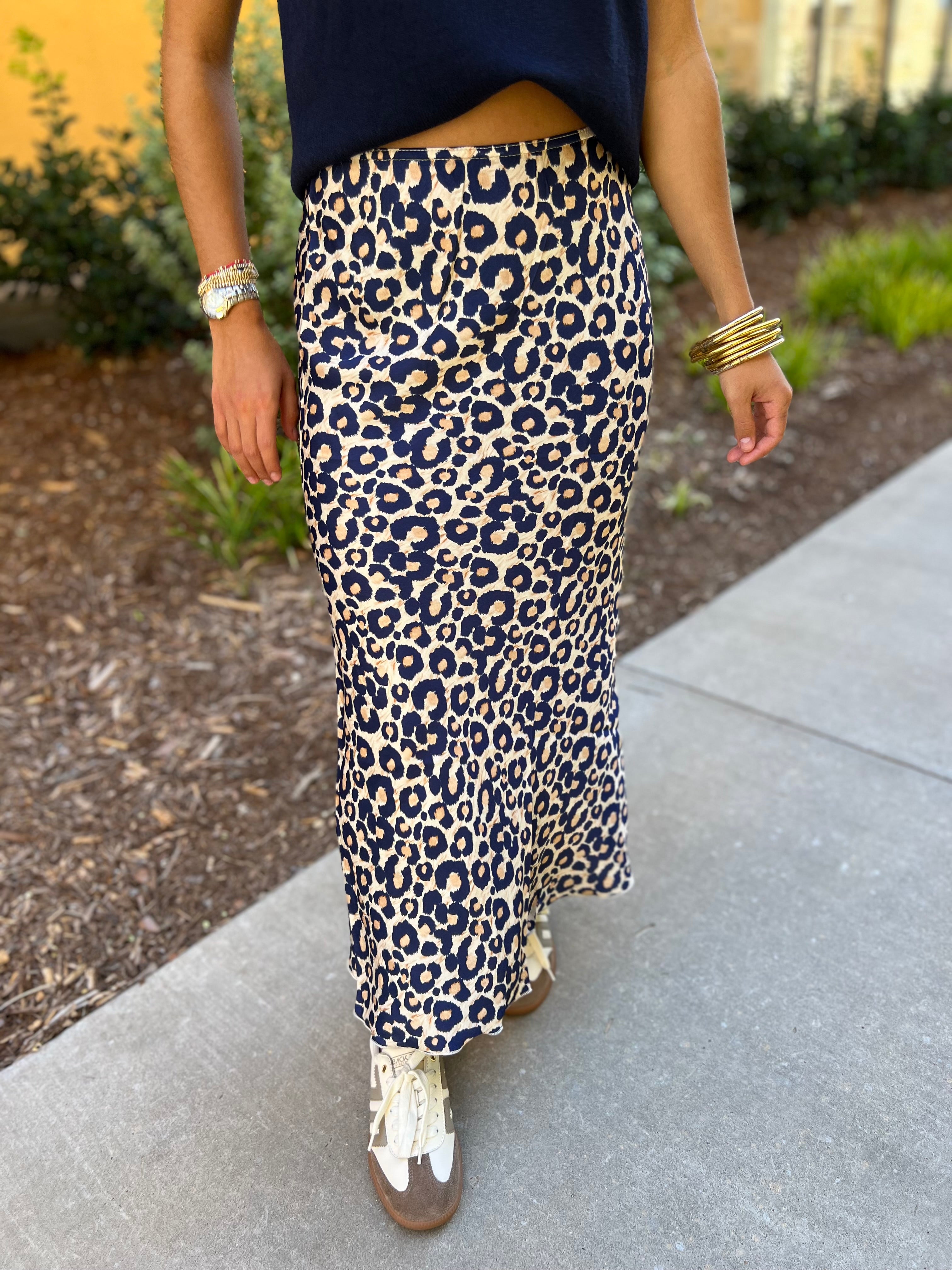 Leopard Luxe Skirt
