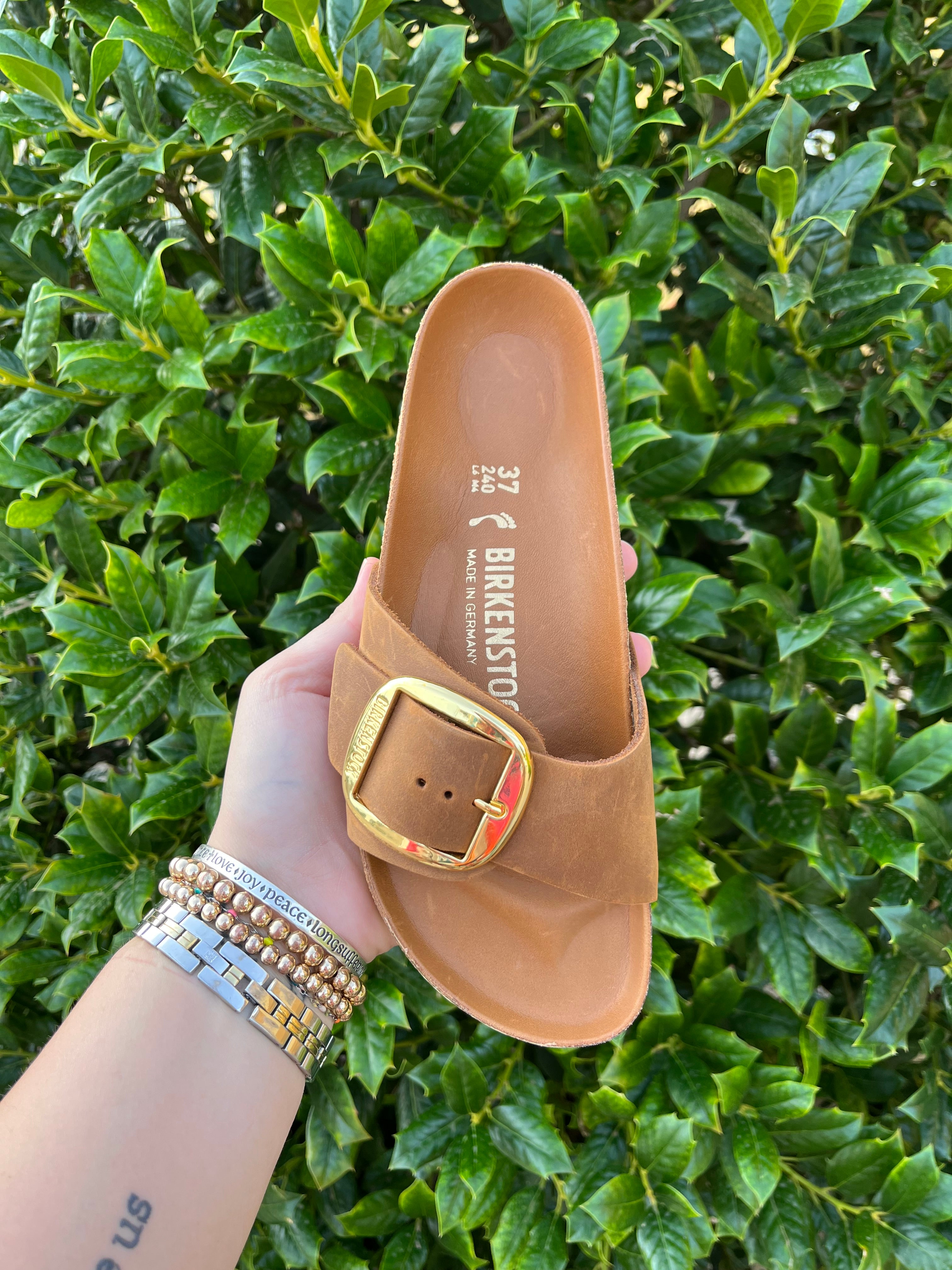 Madrid, Big Buckle - Cognac