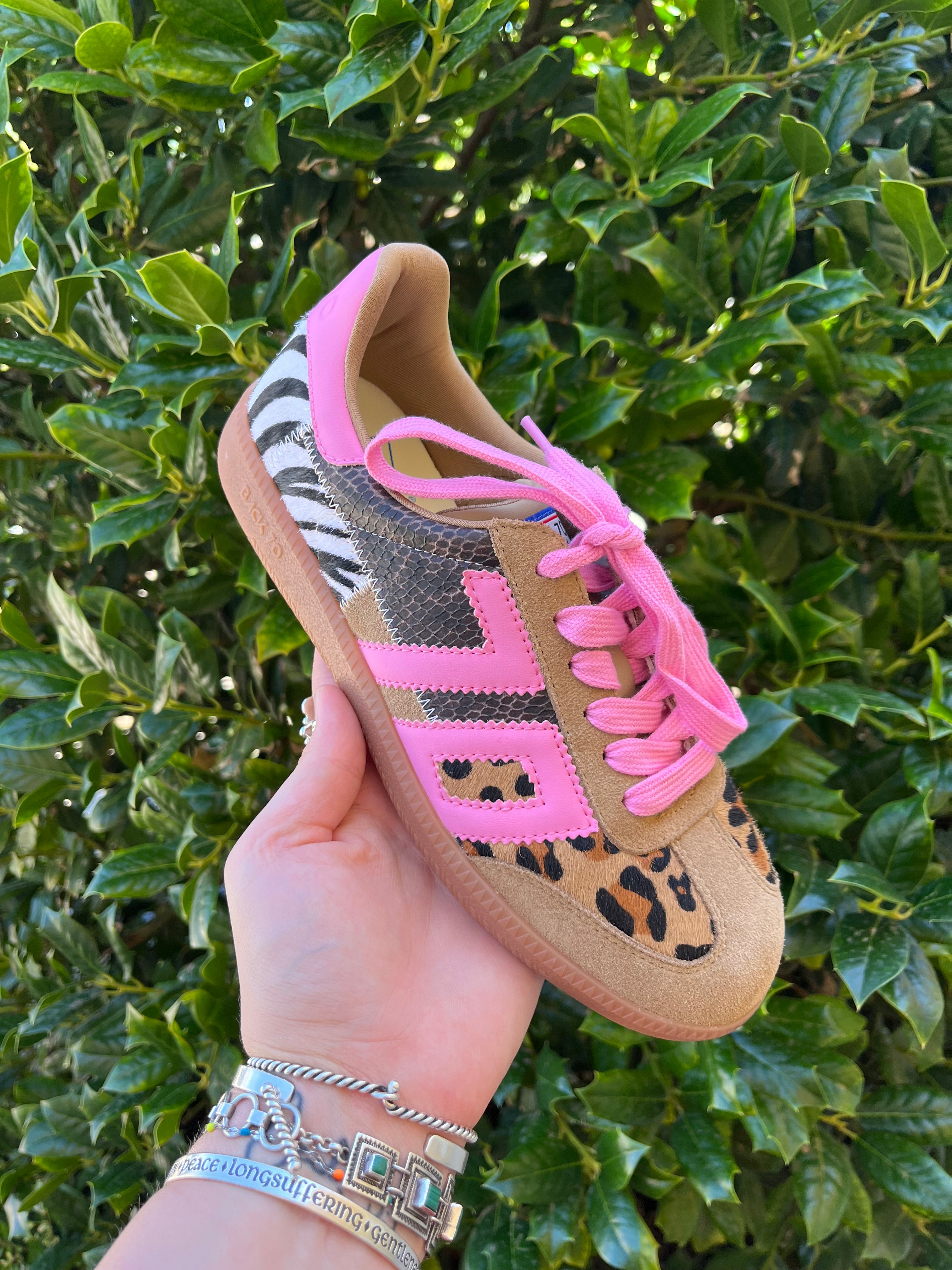 【レア】Gulliver shoes ガリバーシューズ【70's】 Back 70 - Squid - Leopard Zebra Fuxia