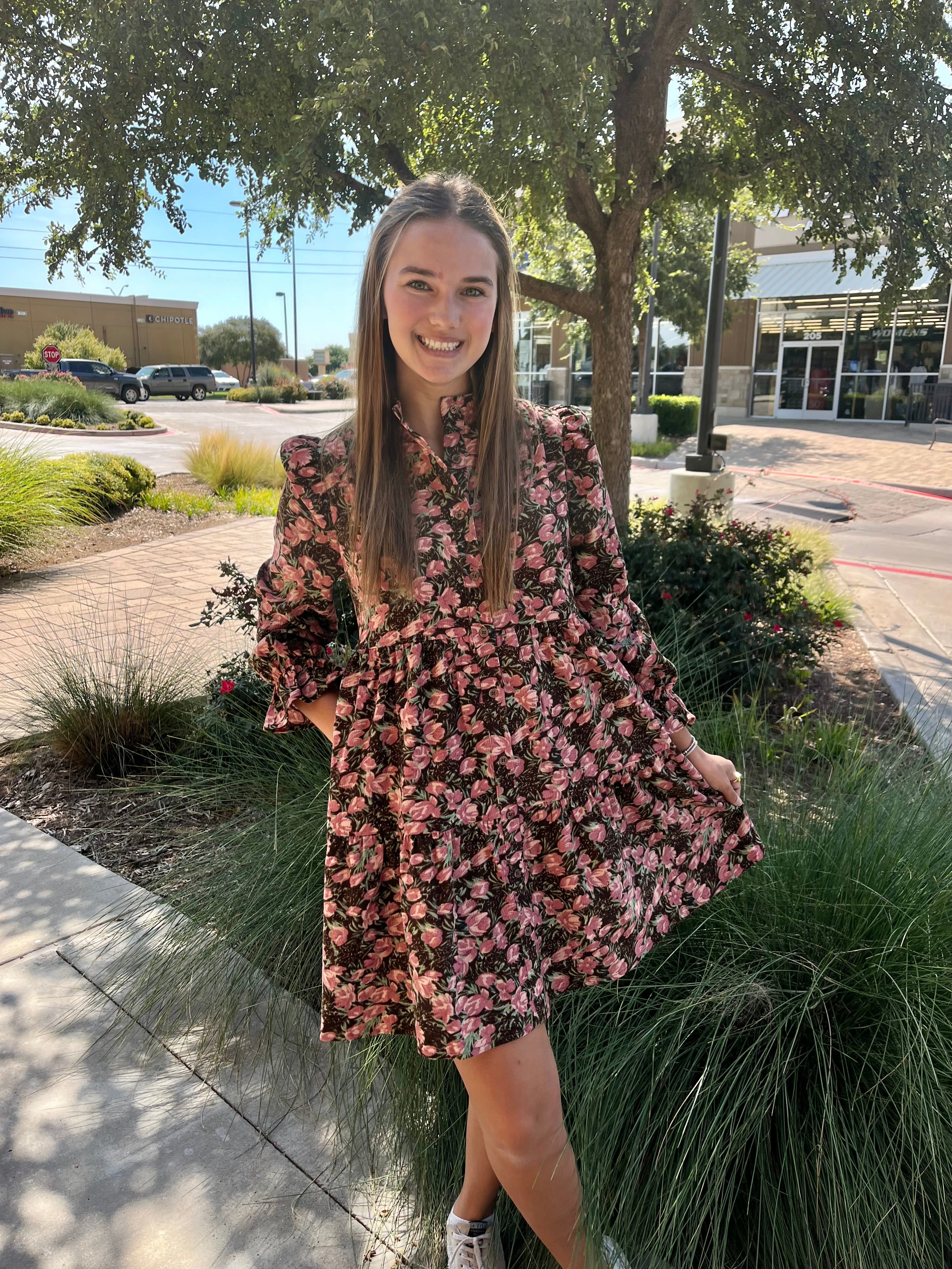 Autumn Blossom Dress