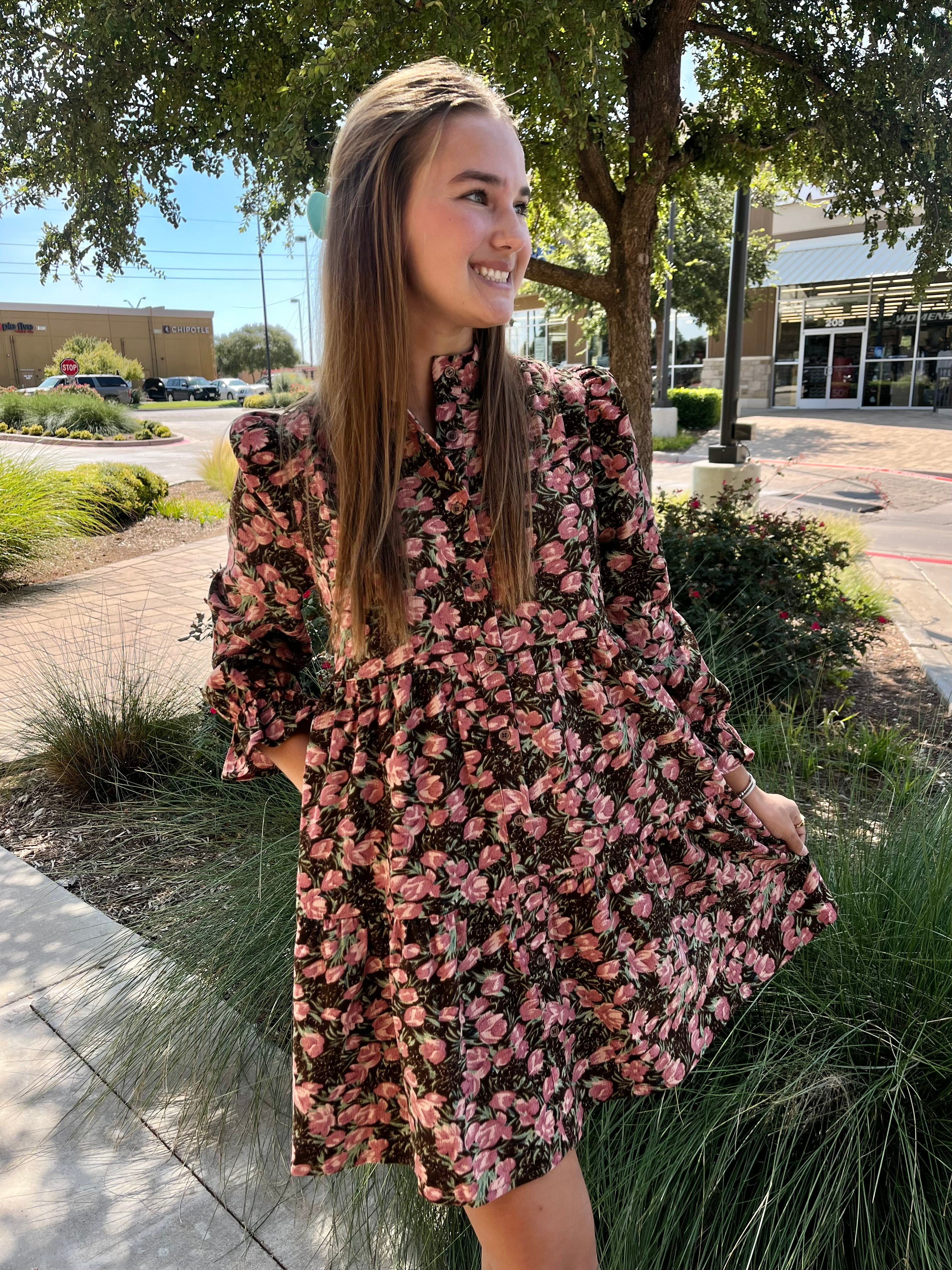 Autumn Blossom Dress