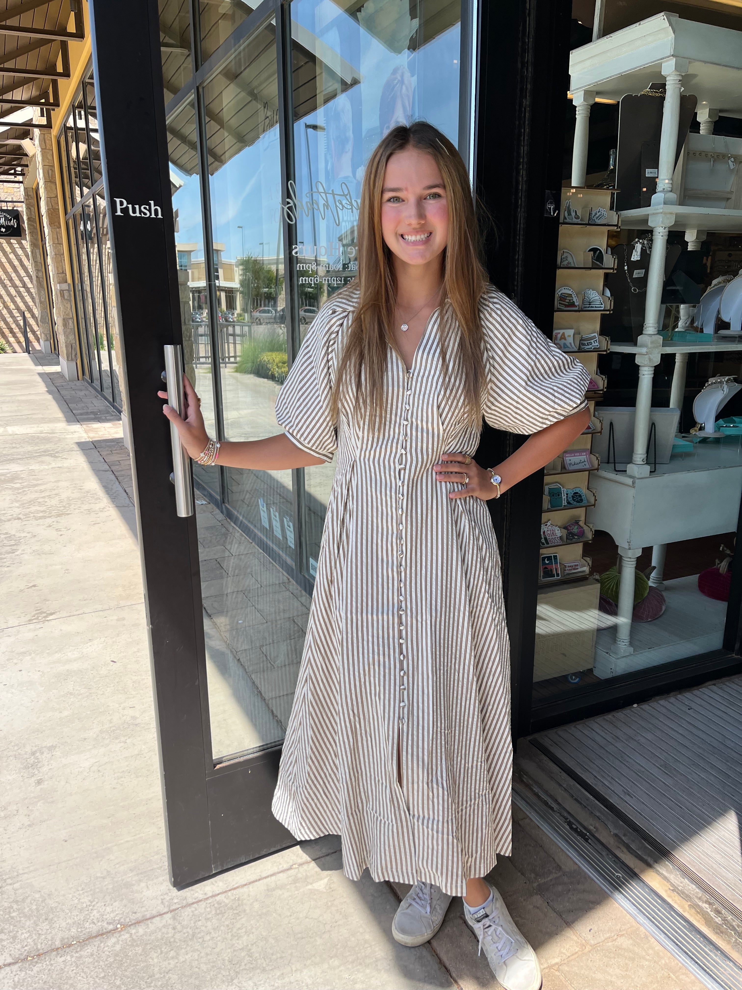 Skyline Stripes Dress