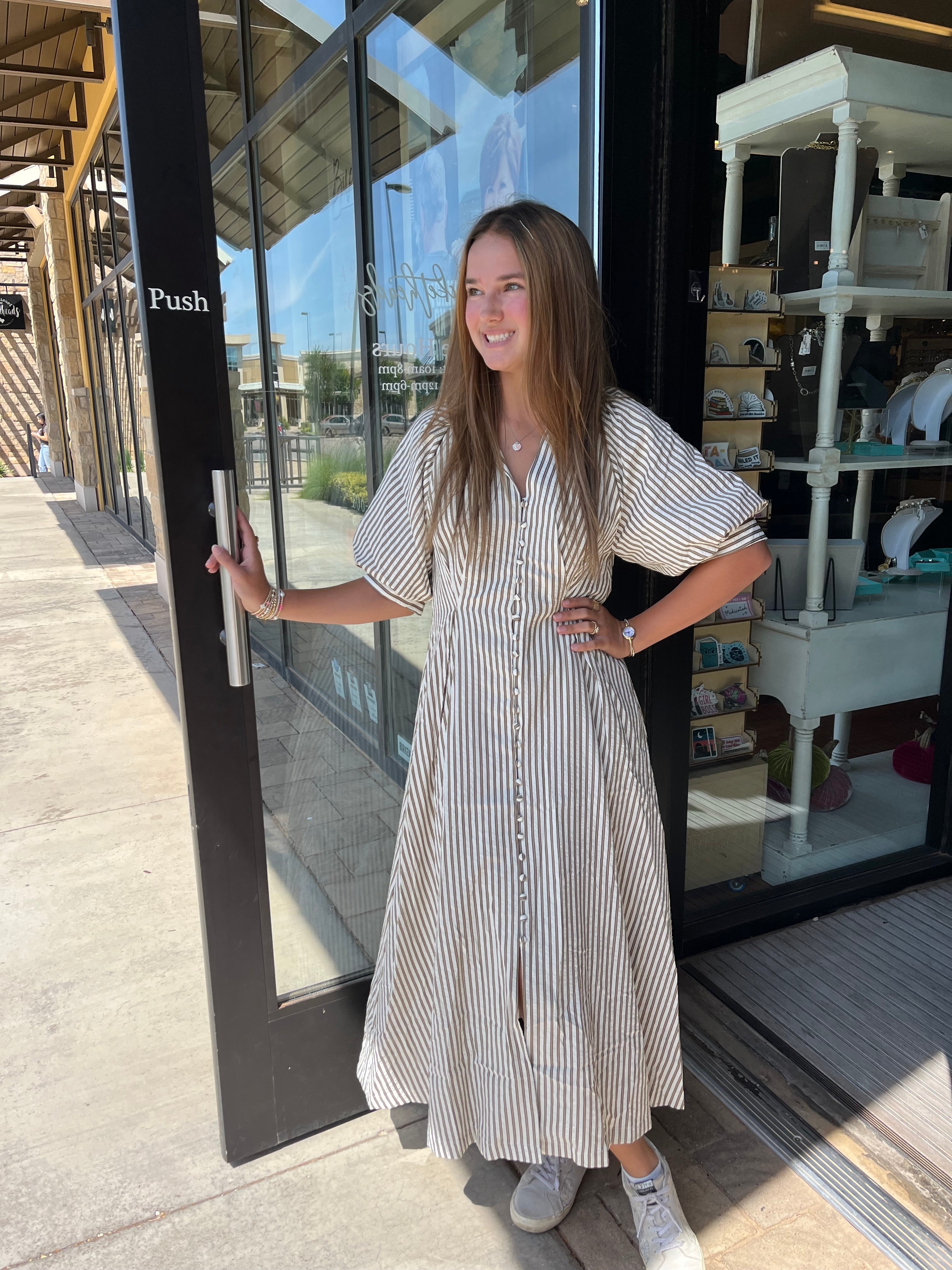 Skyline Stripes Dress