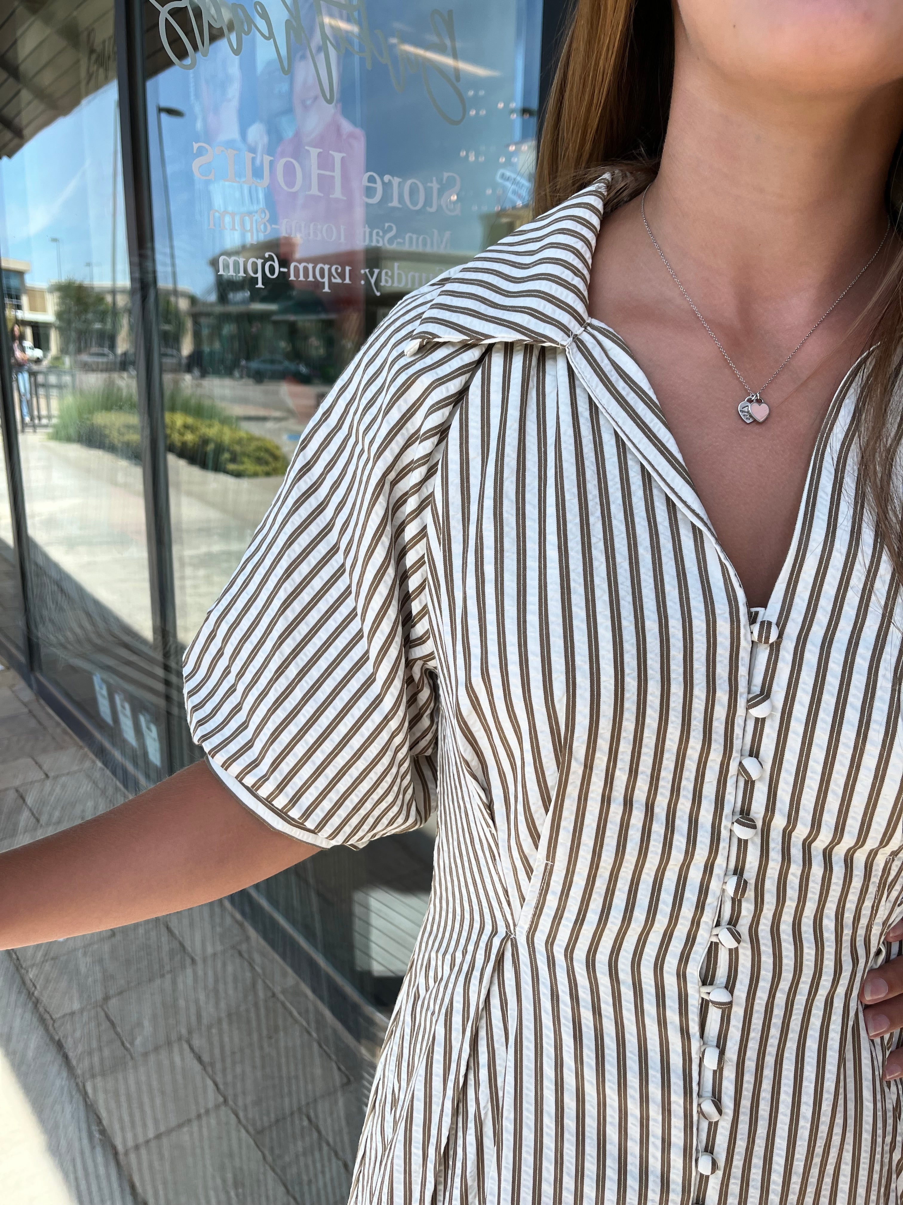 Skyline Stripes Dress