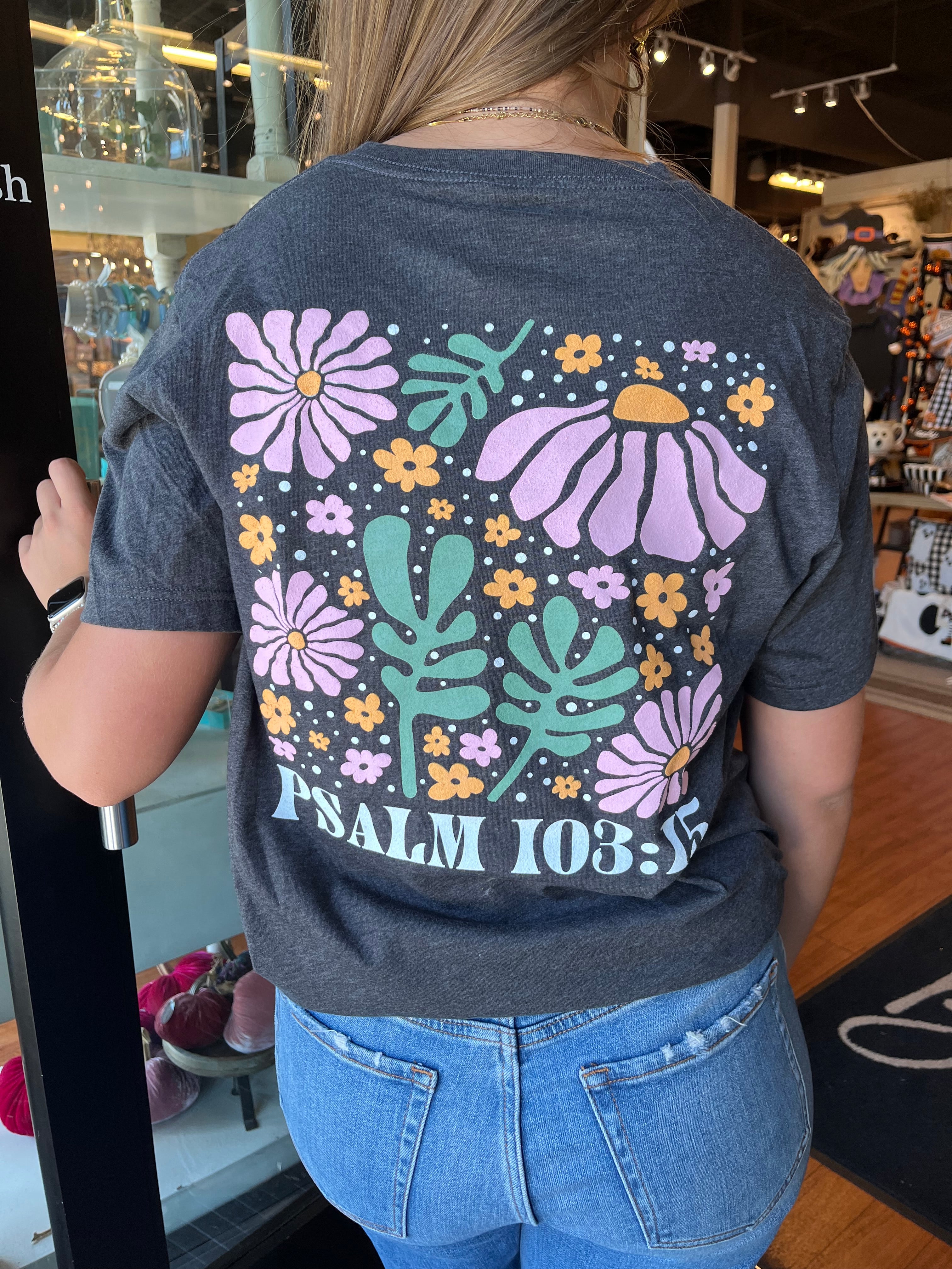 Flourish Like the Flowers Tee