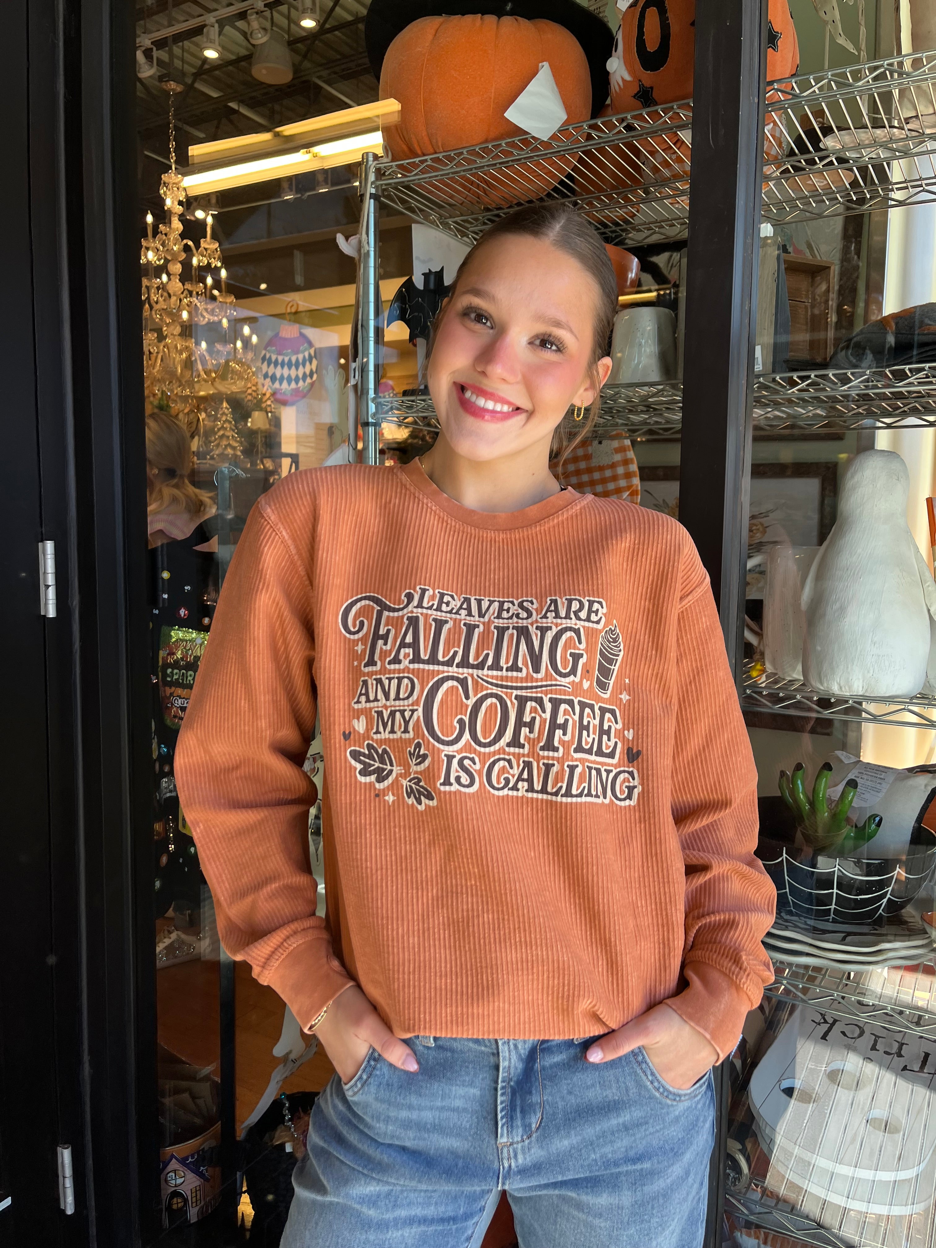 Leaves Are Falling Sweatshirt