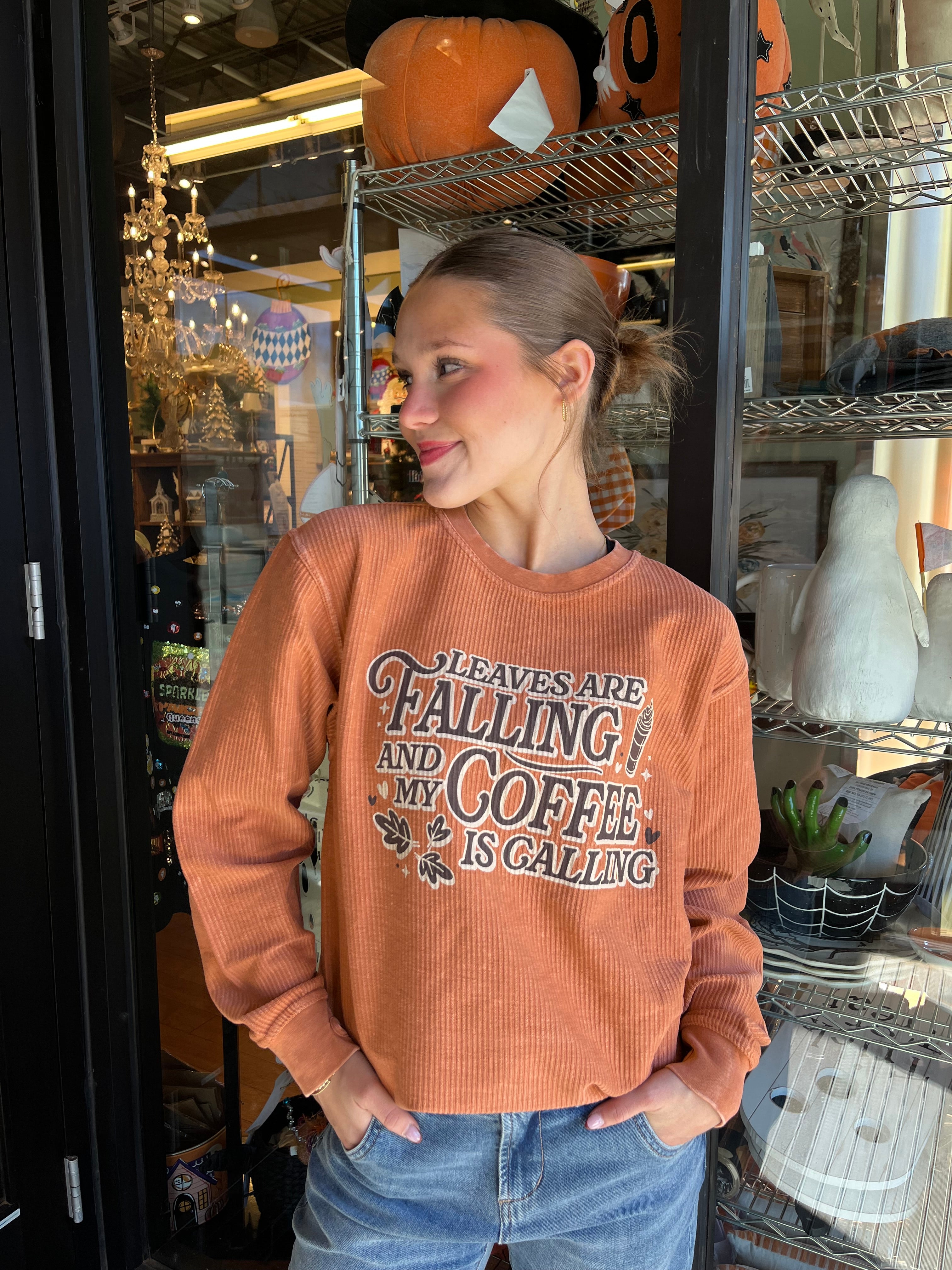 Leaves Are Falling Sweatshirt