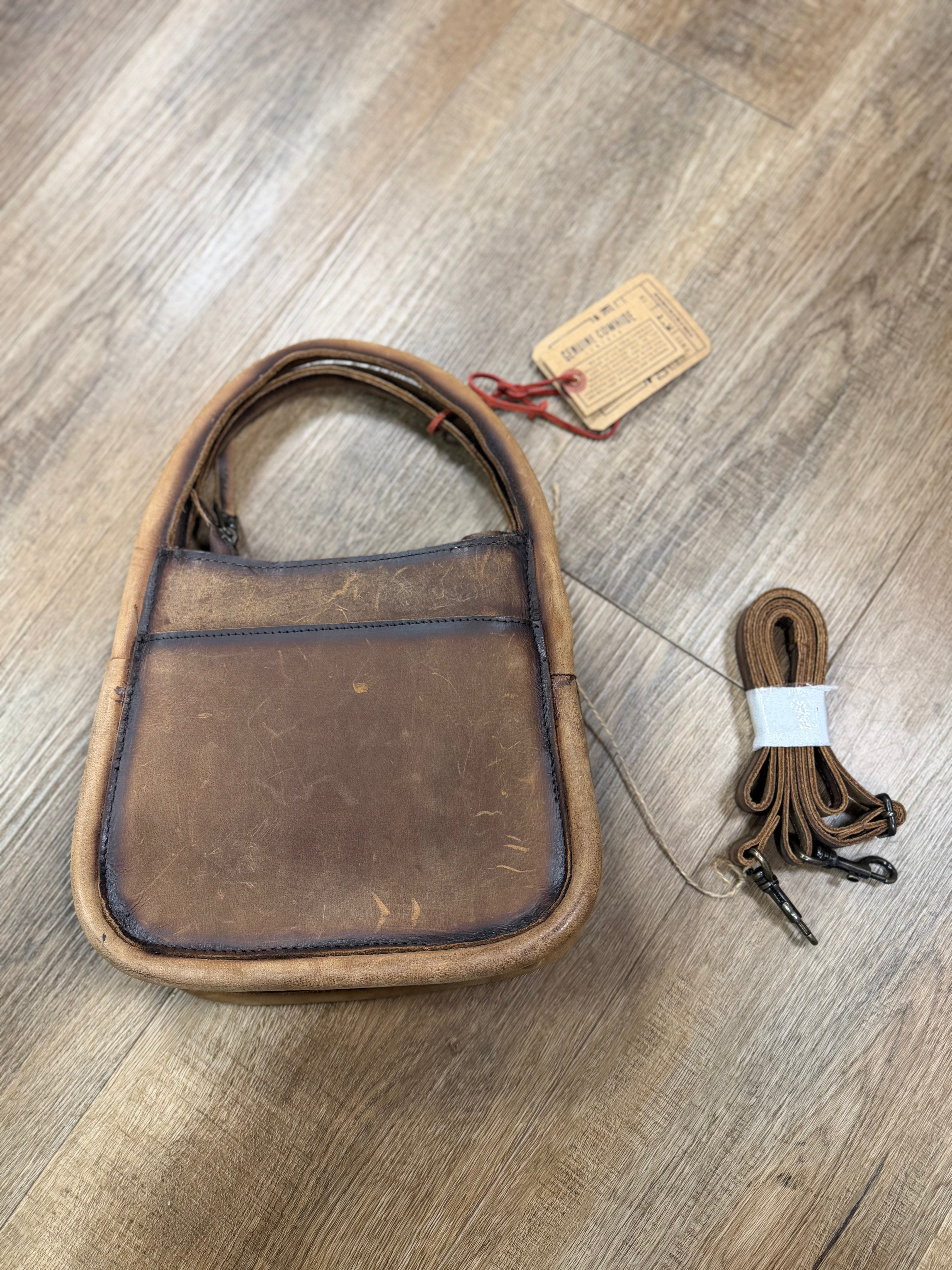 COWHIDE SUGAR SATCHEL