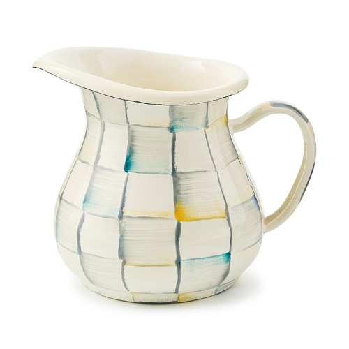 sterling check creamer