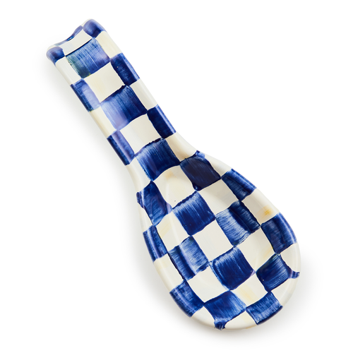 royal check spoon rest