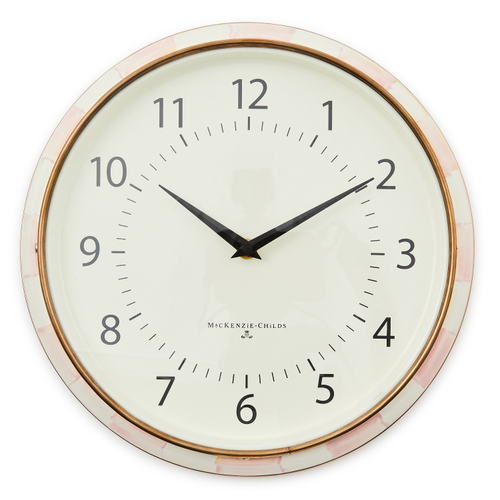 Rosy Check School Wall Clock