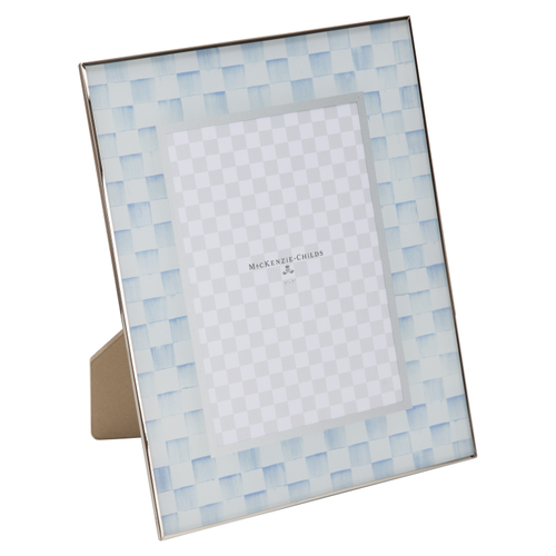 sky check 5 x 7 glass frame