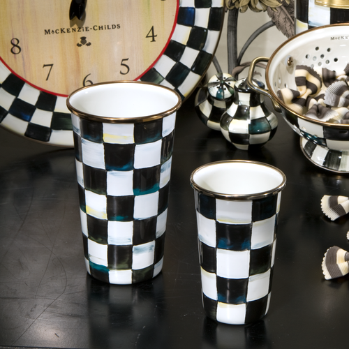 courtly check 10 ounce tumbler