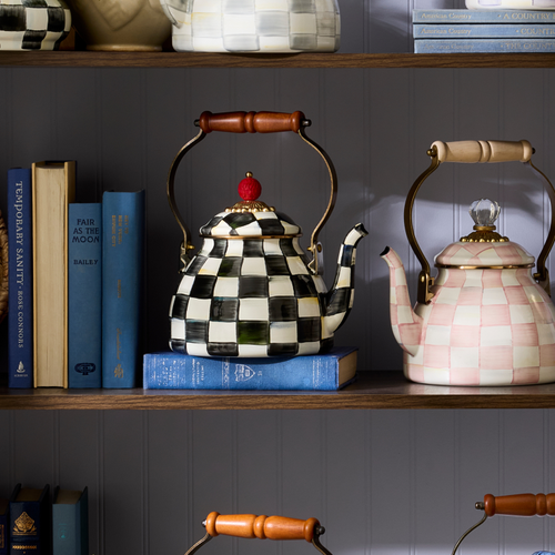 courtly check 2 quart tea kettle